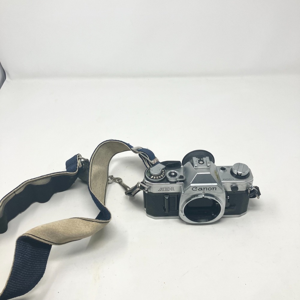 CANON AE-1 35mm FILM CAMERA BODY ONLY AS IS UNTESTED FOR PARTS OR REPAIR
